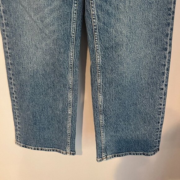 Boyish THE MIKEY High Waist Wide Leg Jeans Sz 26 in MIRROR - Picture 4 of 11